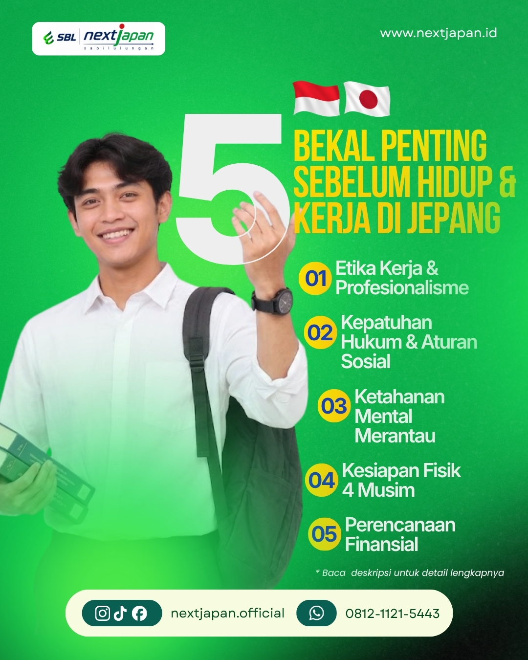 5 BEKAL PENTING SEBELUM HIDUP & KERJA DI JEPANG
